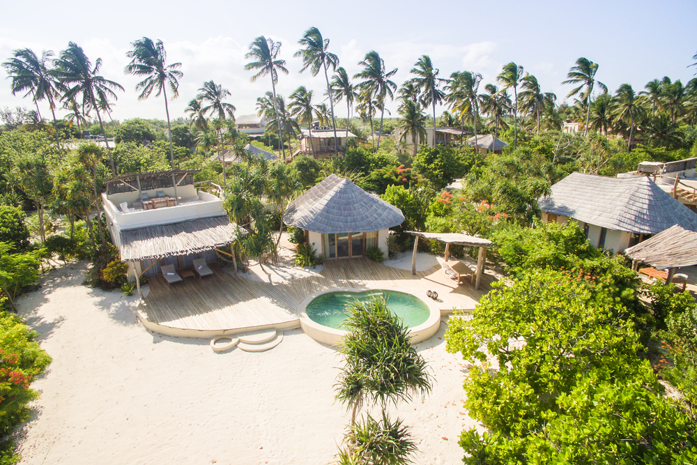 White Sands Villa in Zanzibar, a kit boarder's paradise
