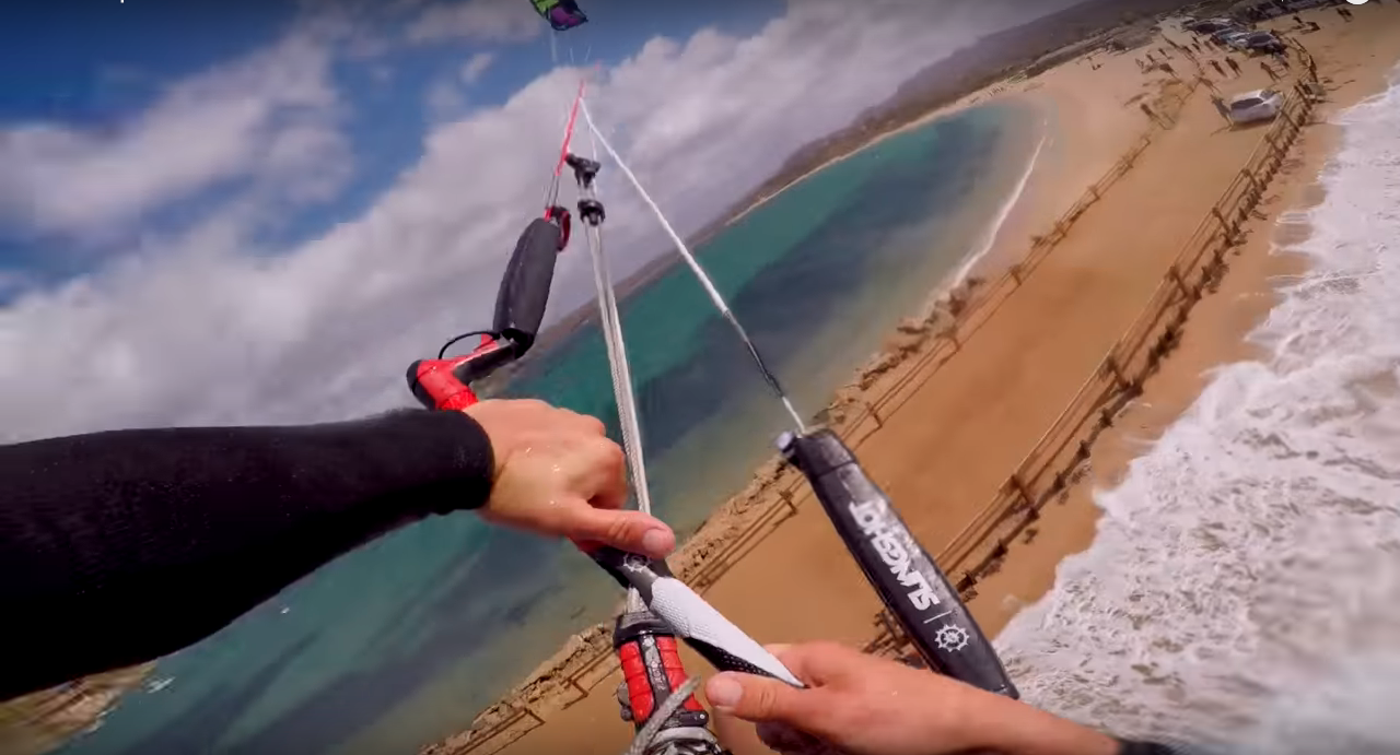 Sam Light Kite Loop Back Rolls Over a Road in Sardinia The Heli Blog